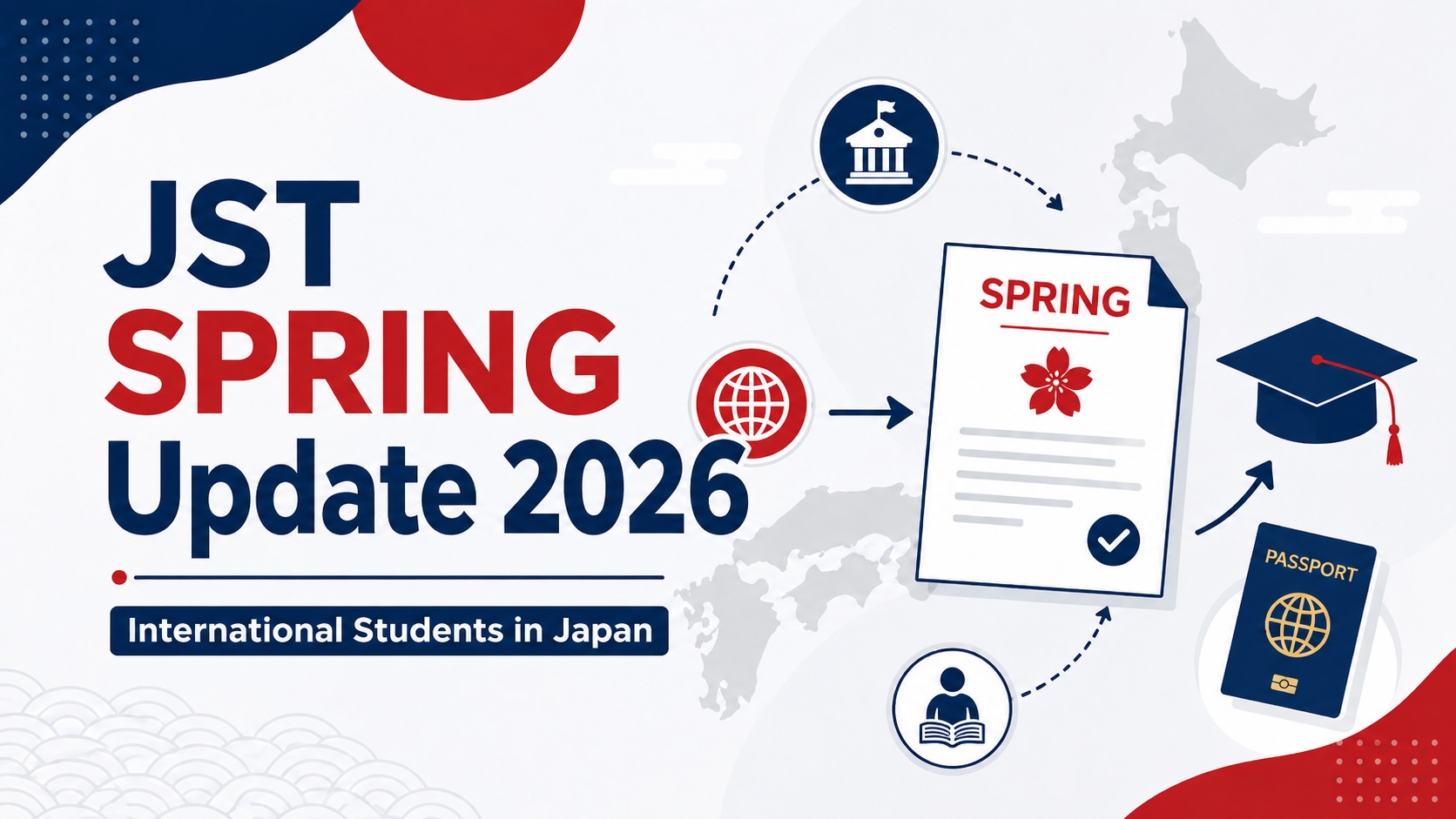 An international doctoral student reviewing scholarship information and university funding documents in Japan